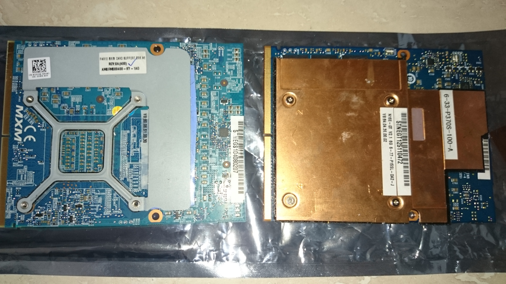 770m and 970 side by side