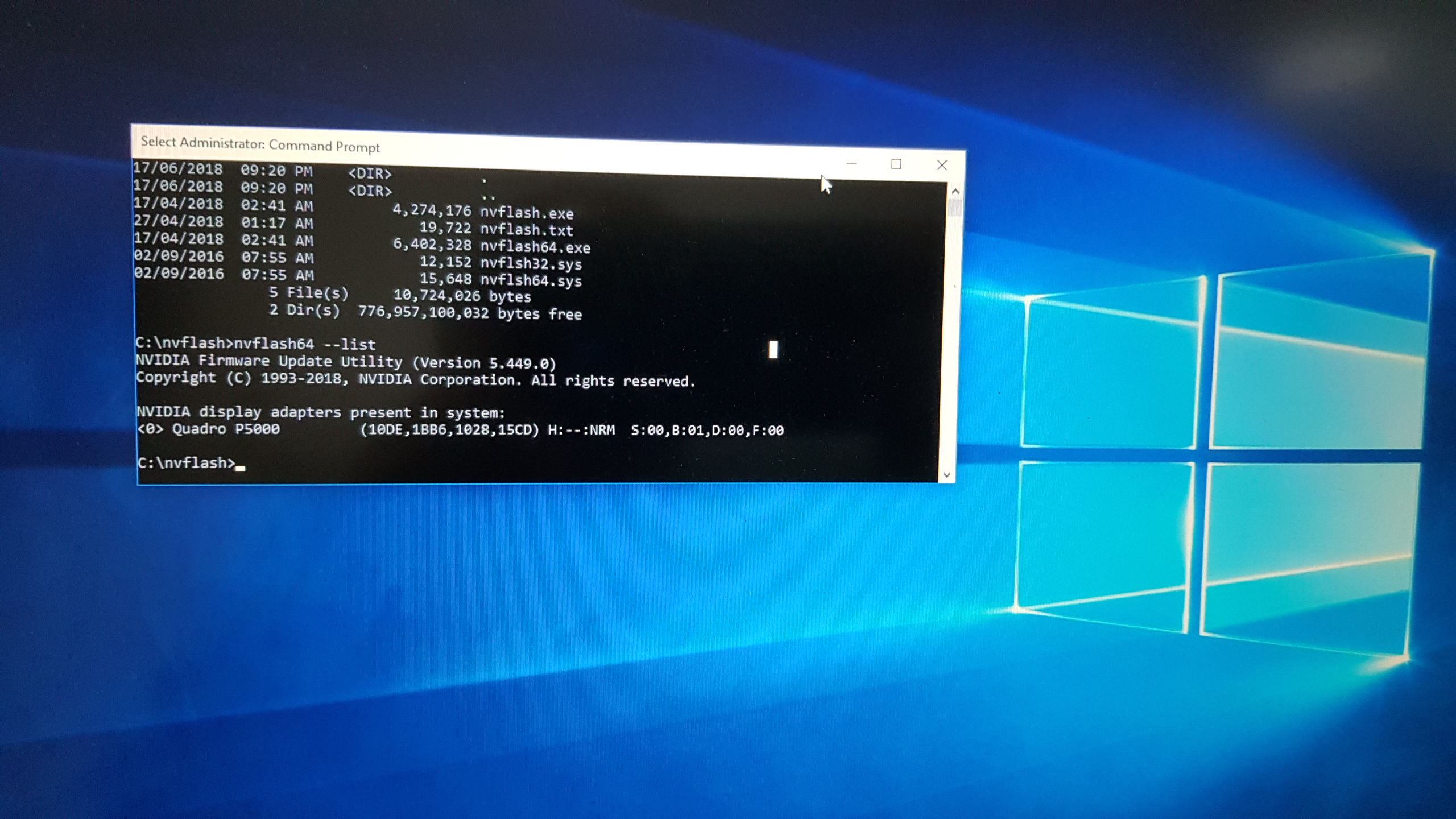 Flash Success First Bootup 1b